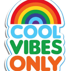 Cool Vibes Only Rainbow